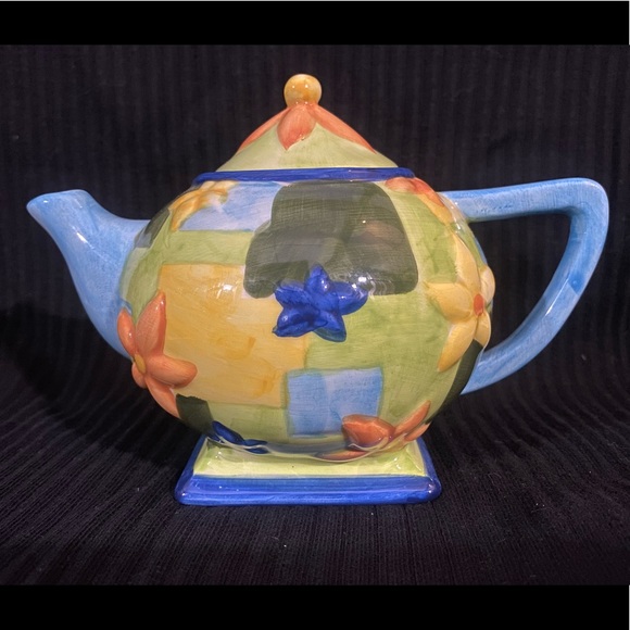 Vintage Oneida China Hand Painted Tea Pot - Picture 1 of 3